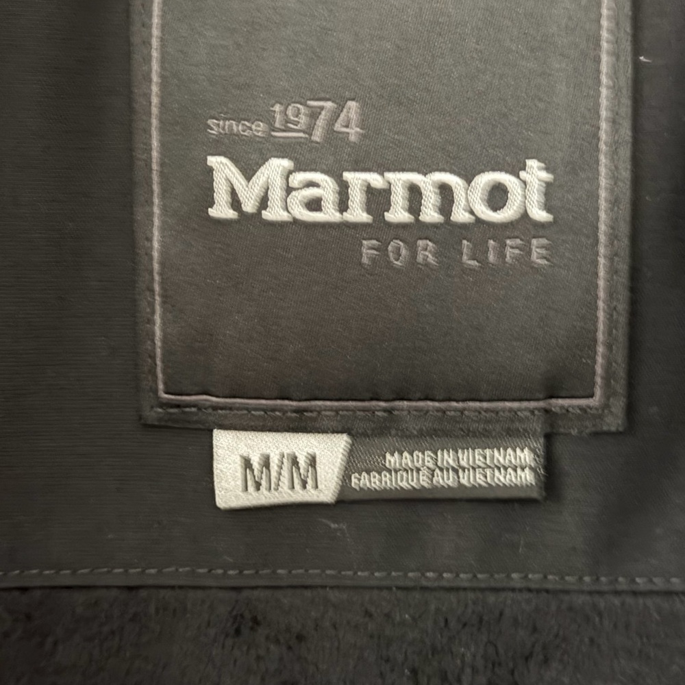 Marmot Women's Black Puffer Coat with Faux Fur Trim - Ladies Medium - Picture 5 of 10